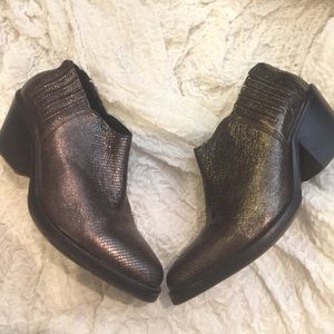 All Saints Ankle Booties - Gun Metal 38
